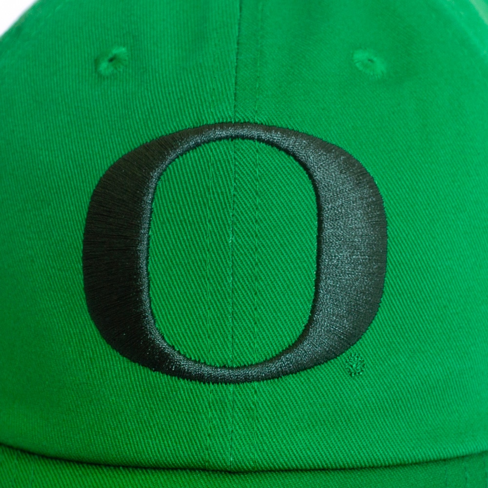 Classic Oregon O, Nike, Green, Curved Bill, Performance/Dri-FIT, Accessories, Unisex, Unstructured, Club, Adjustable, Hat, 796307